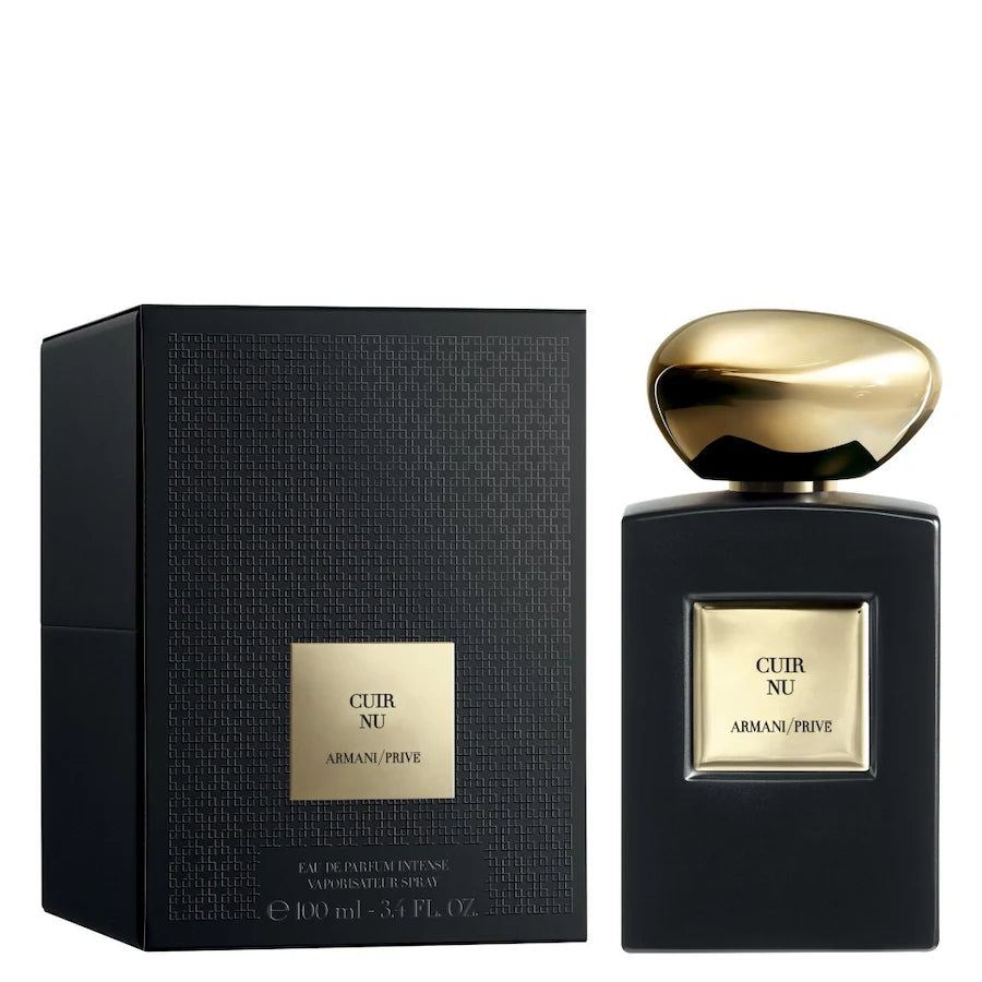 Armani Privé Cuir Noir